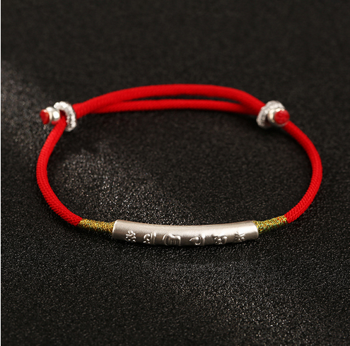 Tibetan Lucky Bracelet Red String Bracelet Buddhist Lucky Charm