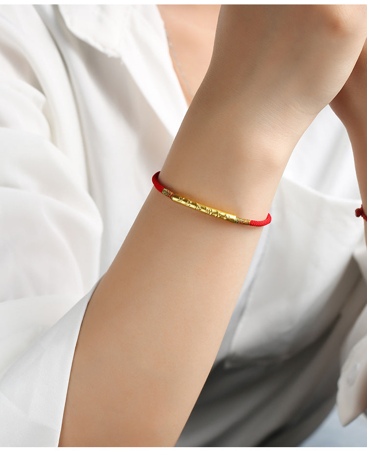 Tibetan Lucky Bracelet Red String Bracelet Buddhist Lucky Charm